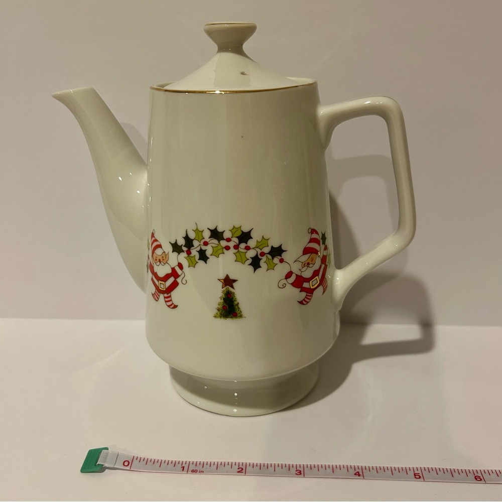 Vintage George Good Christmas Teapot Elves